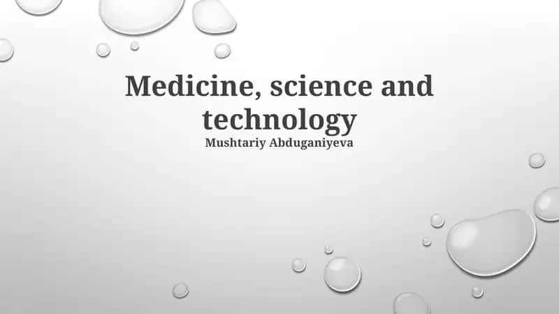 Ethical Considerations in Medicine, Science, and Technology 1