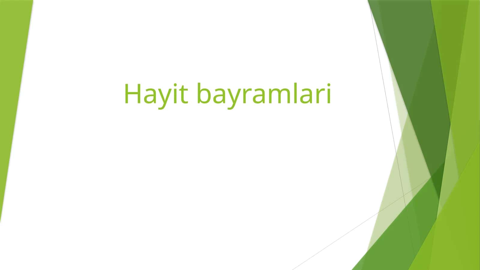 Hayit bayramlari 1