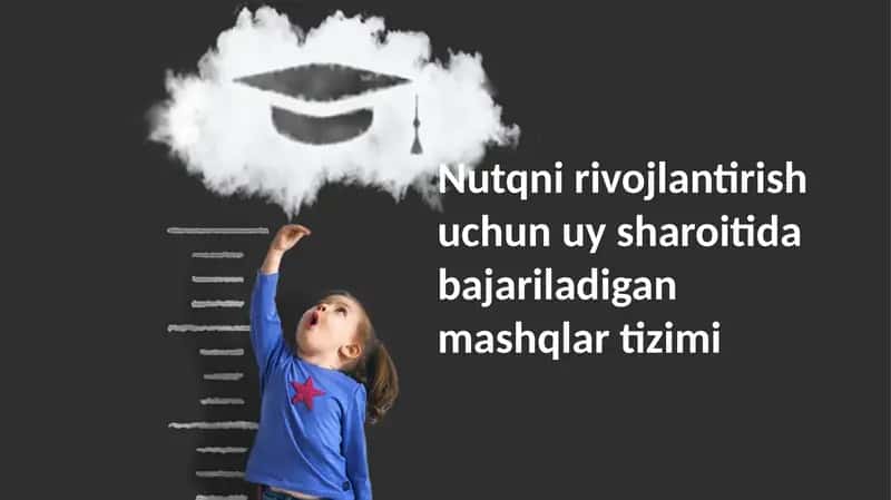 Nutqni Rivojlantirish Uchun Uyda Mashqlar Tizimi 1