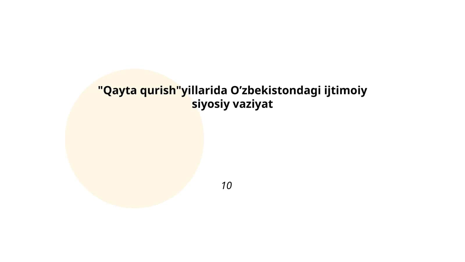 Qayta qurish va Oʻzbekiston SSRda siyosiy islohotlar 1