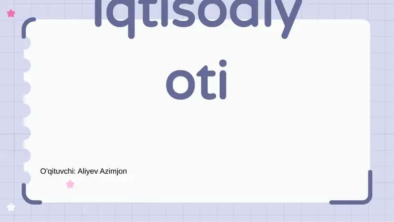 Madagaskar iqtisodiyoti 1
