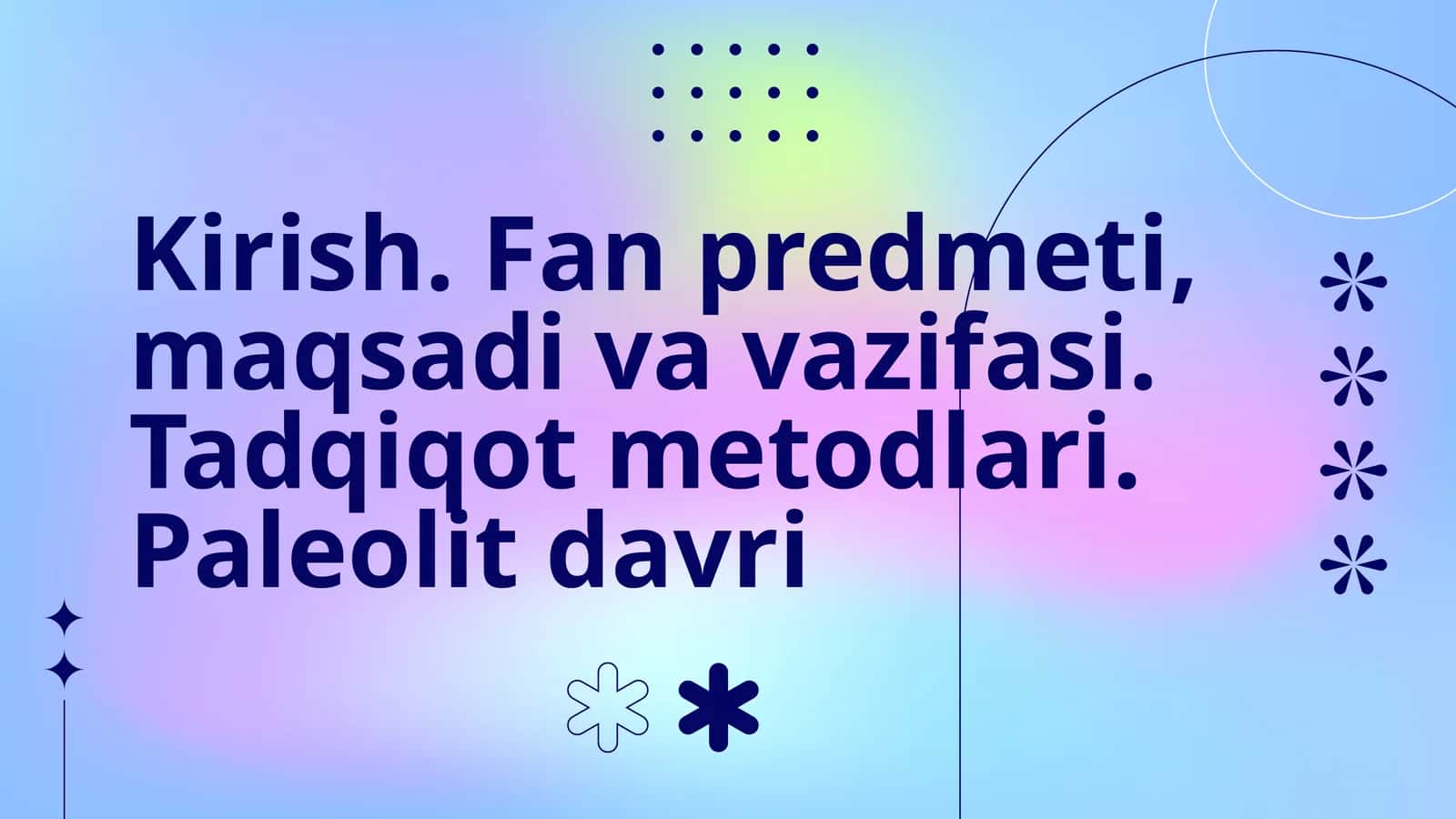 Arxeologiya tarixi 1