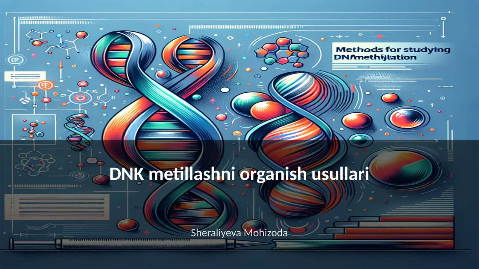 DNK metillashni organish usullari 1