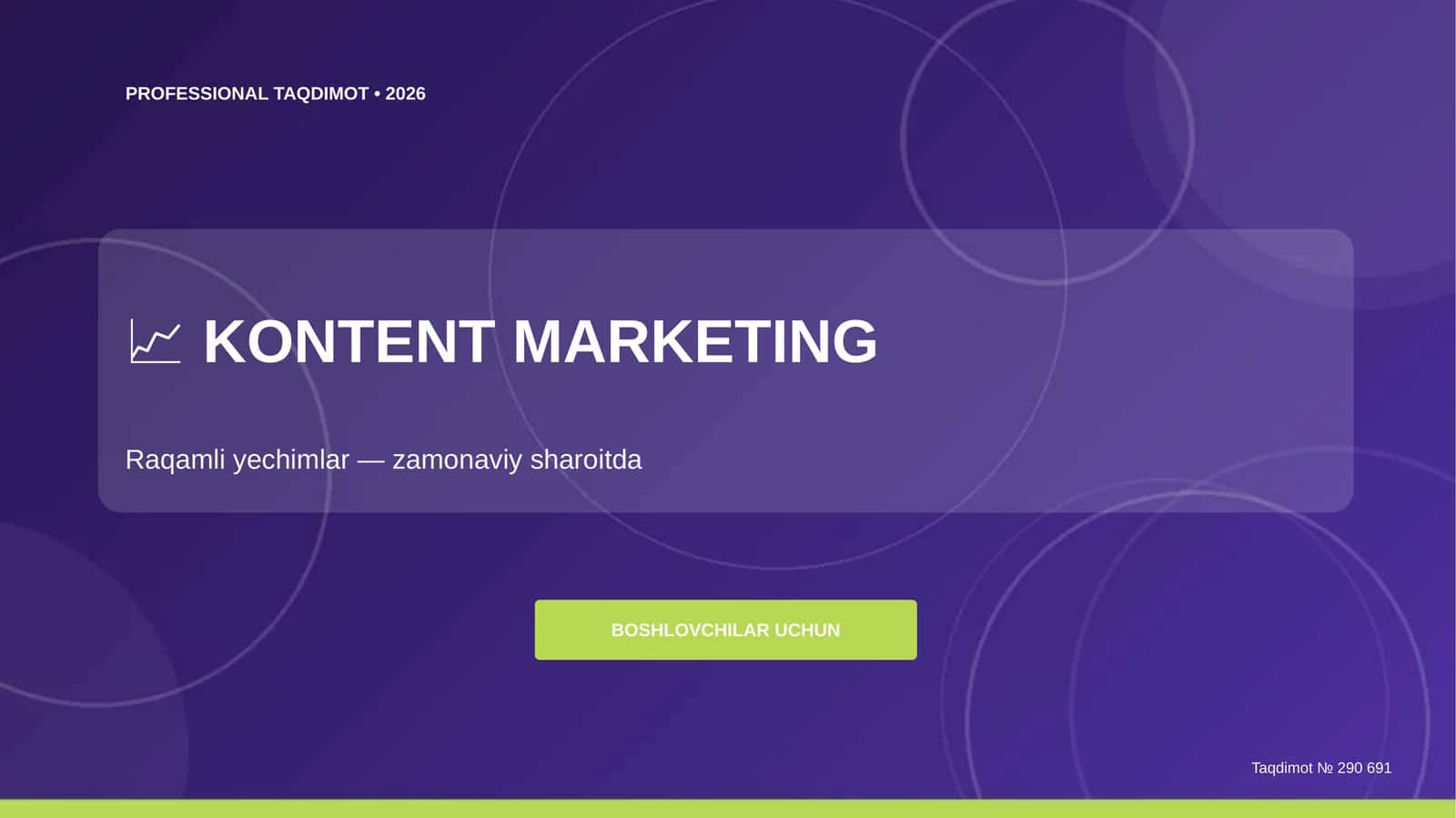 Kontent marketing: raqamli yechimlar 1