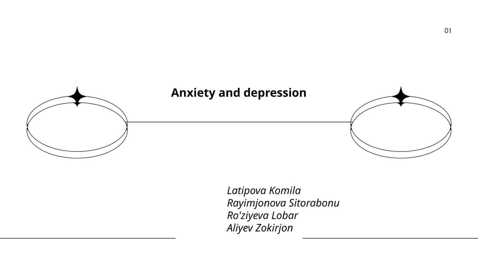 Anxiety and depression 1