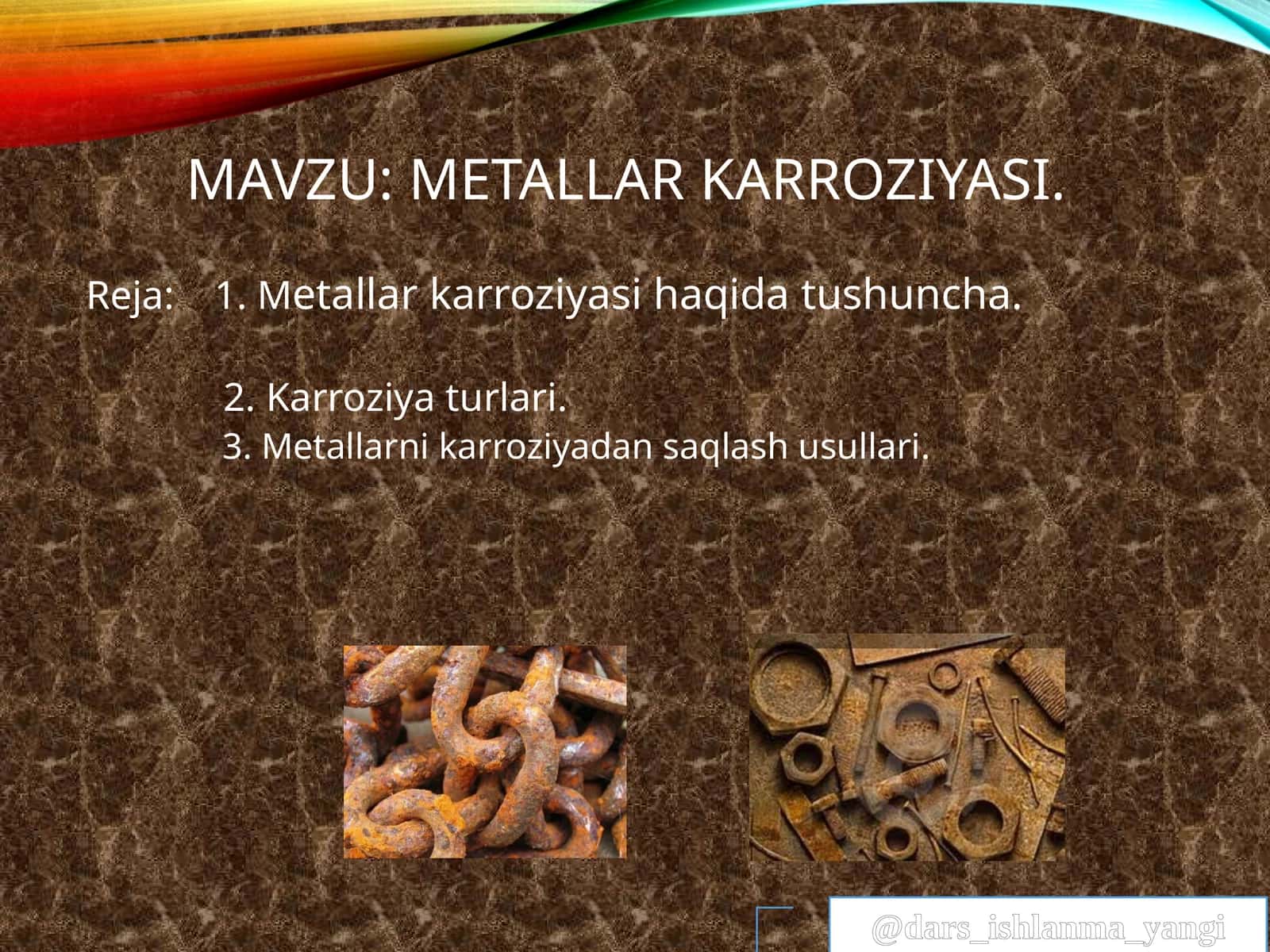metallar karroziyasi 1
