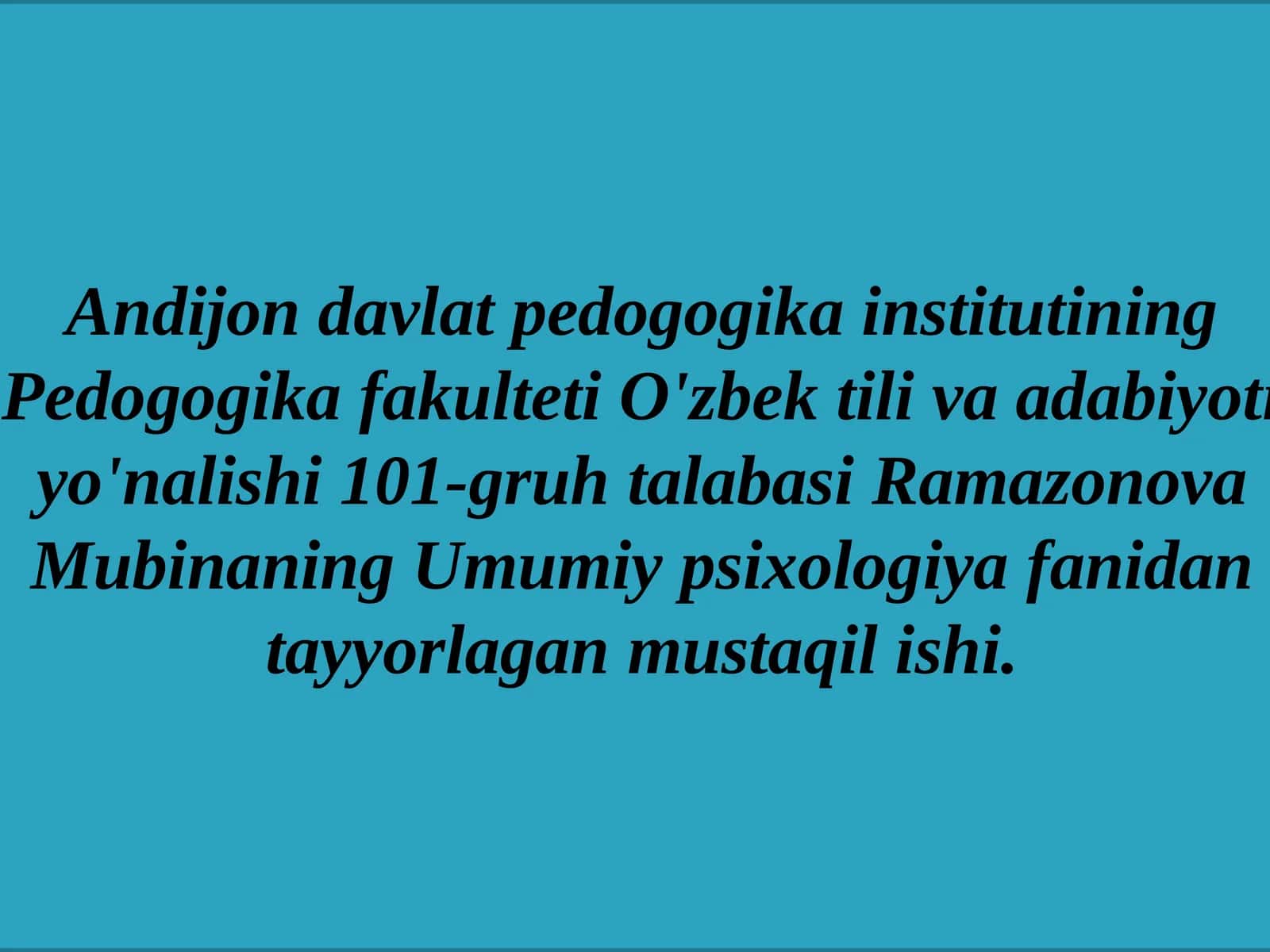 Harakter 1