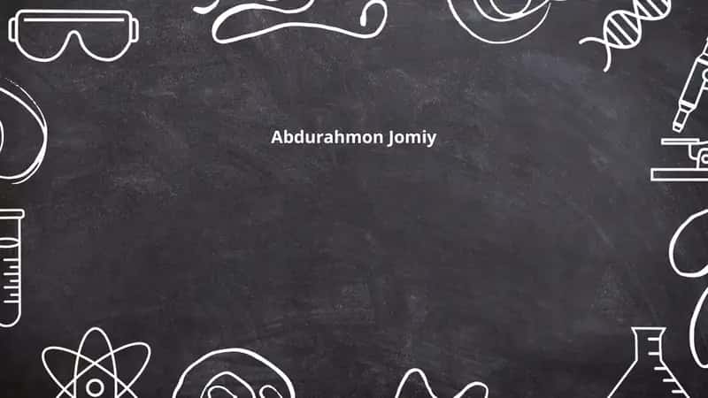 Abdurahmon Jomiy pedagogik qarashlari 1