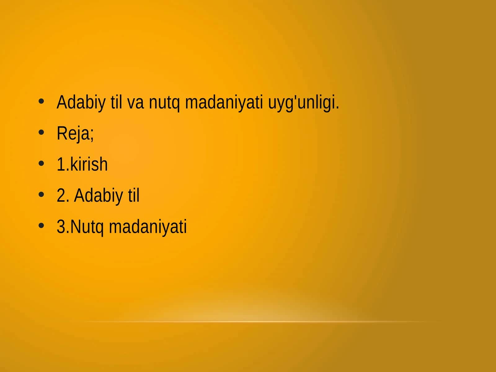 Adabiytil va nutq madaniyati 1