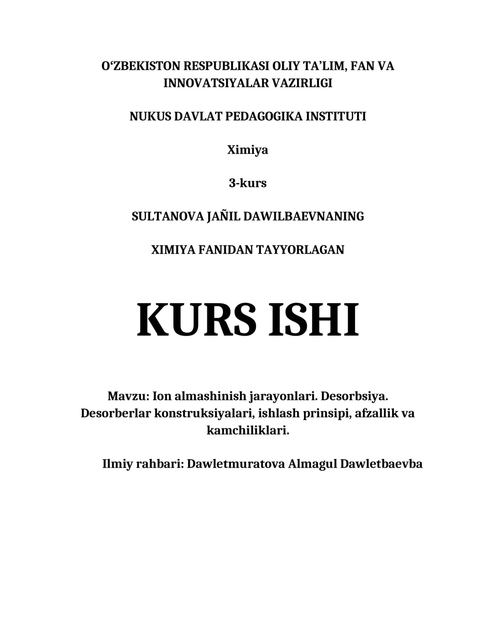 Ximiya 3-kurs 1