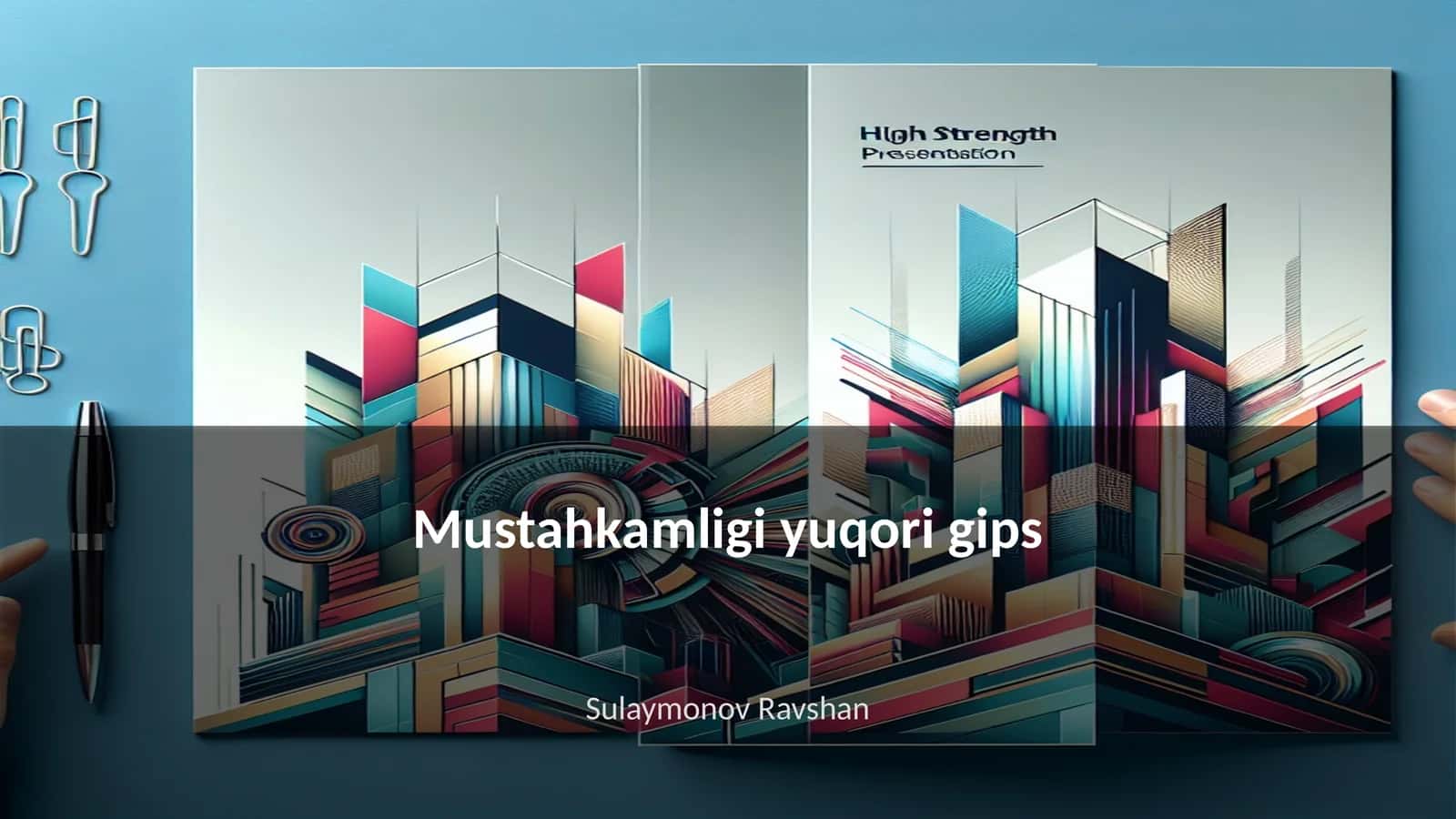 Mustahkamligi yuqori gips 1