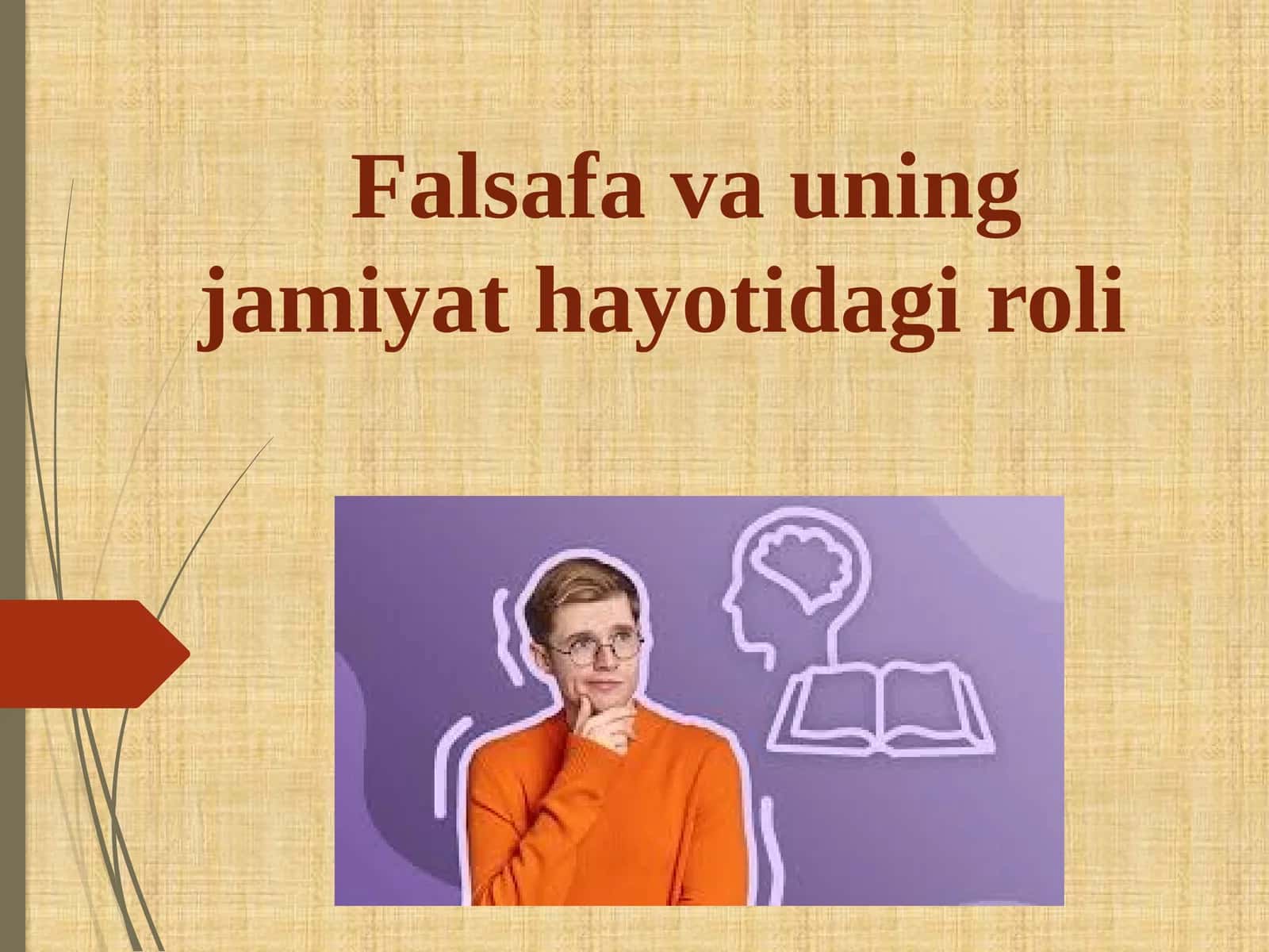 Falsafa va uning jamiyat hayotidagi roli 1
