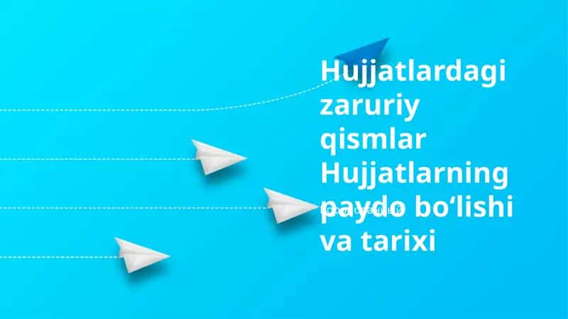 Davrlar Kesimida Asosiy Tarkibiy Qismlar 1