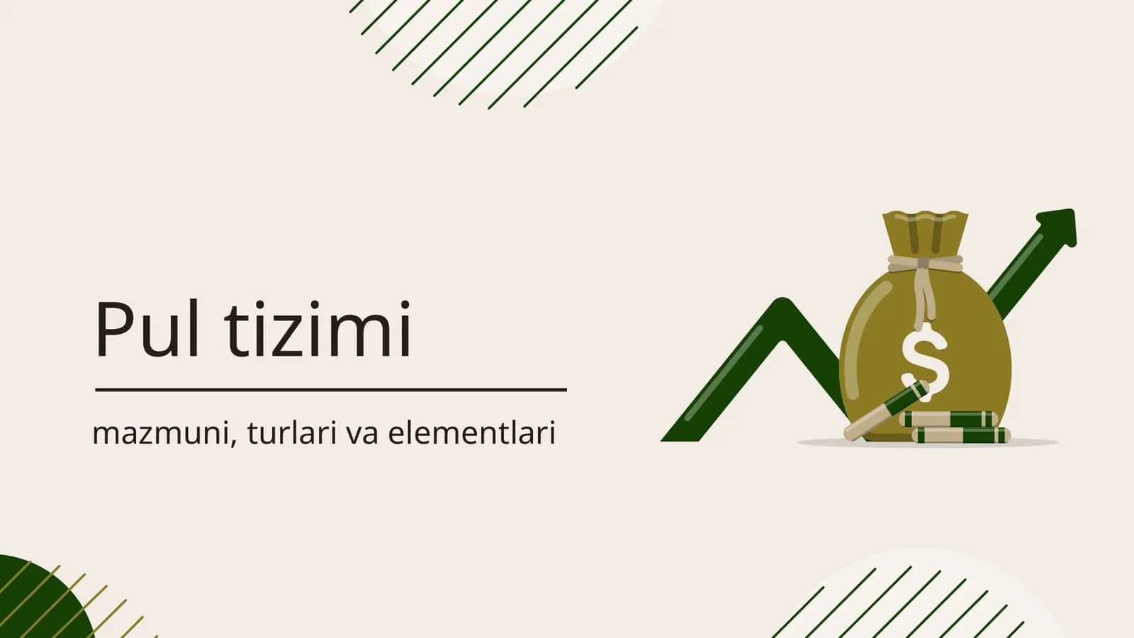 Pul tizimi 1