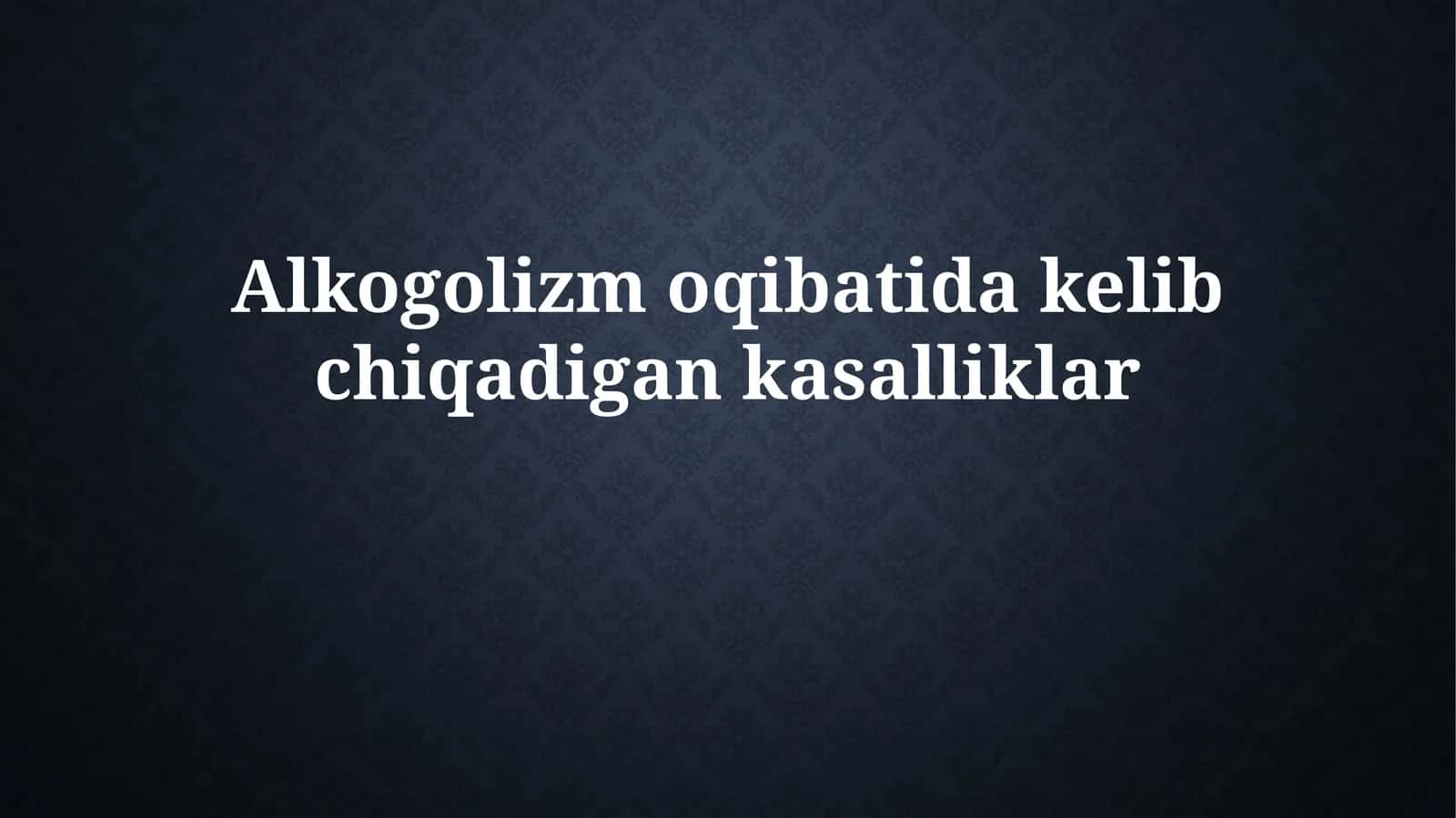Miokard distrofiyasi 1
