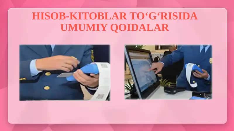 HISOB-KITOBLAR TO‘G‘RISIDA UMUMIY QOIDALAR 1