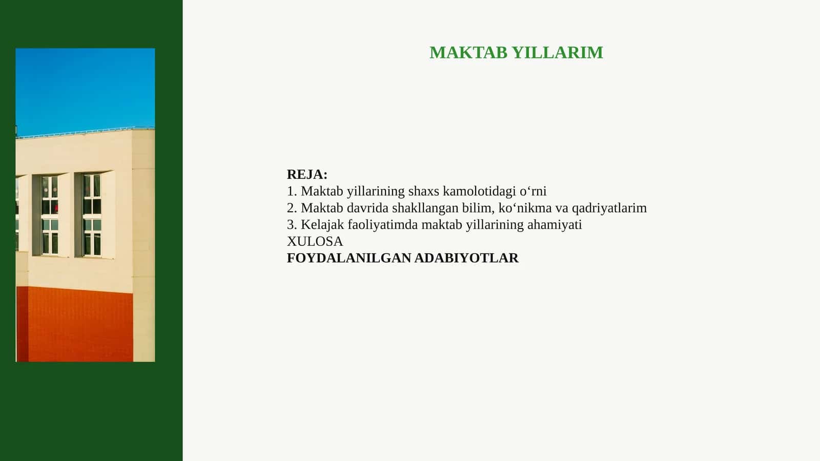 MAKTAB YILLARIM 1