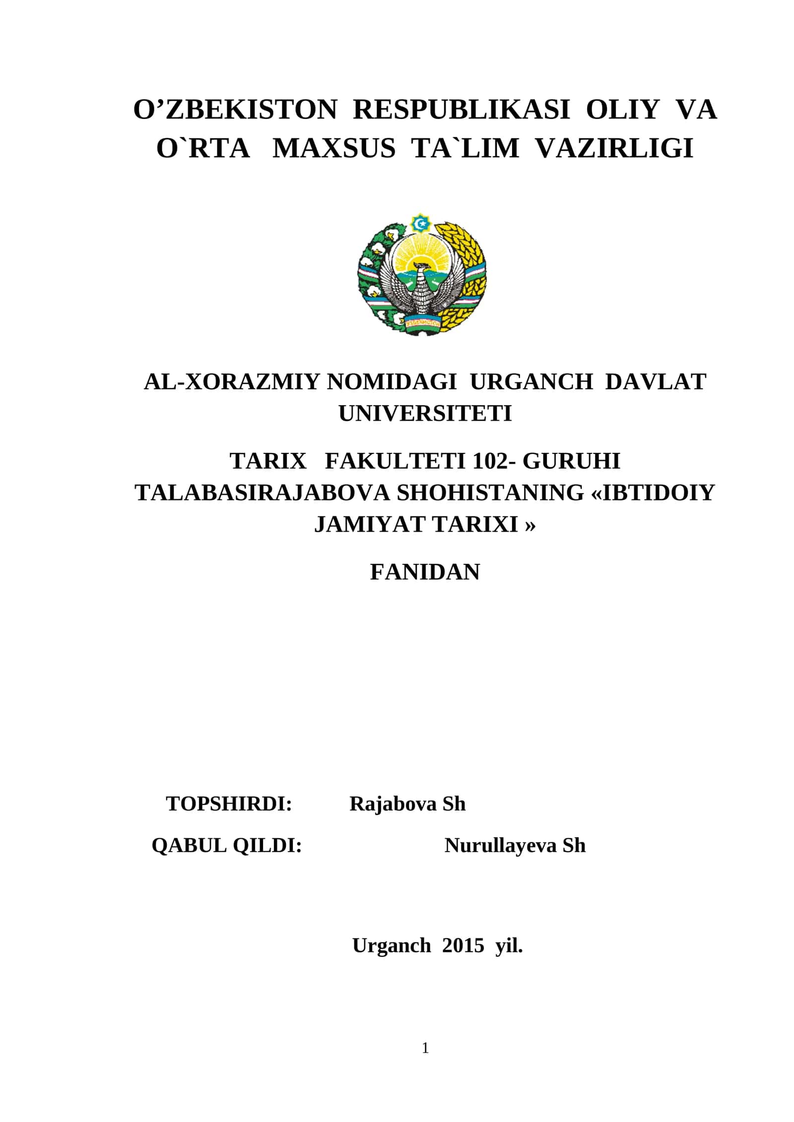 Mezolit davri maskanlari 1