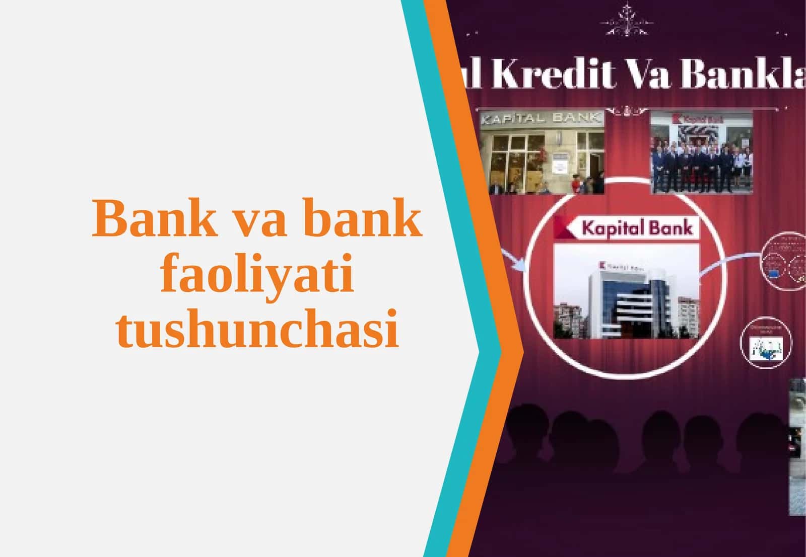 Bank va bank faoliyati tushunchasi 1