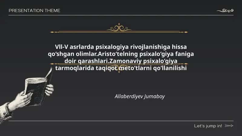 Psixologiya Tarixi 1