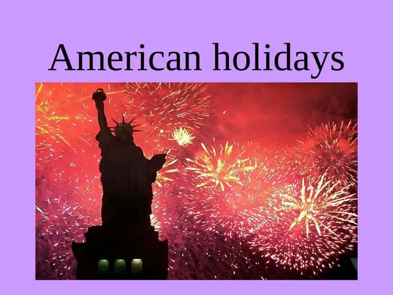 American holidays 1