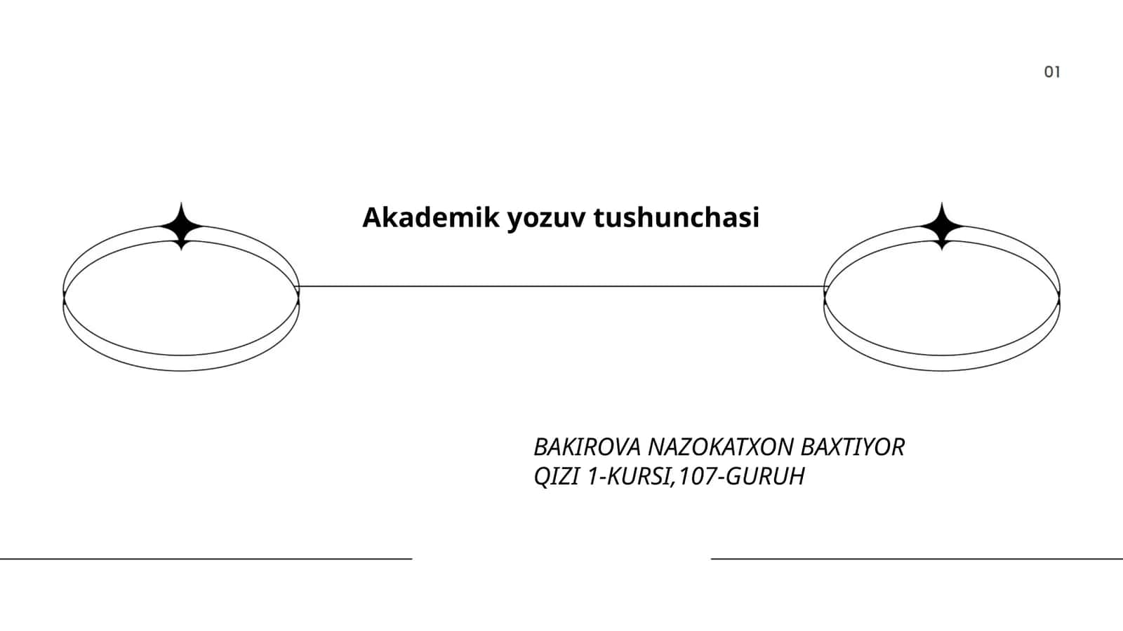 Akademik yozuv tushunchasi 1