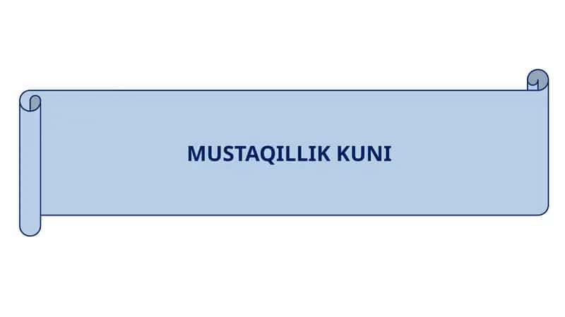 MUSTAQILLIK KUNI 1