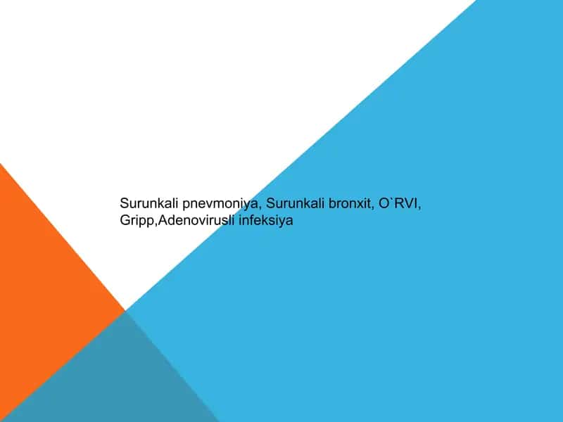 Surunkali pnevmoniya 1