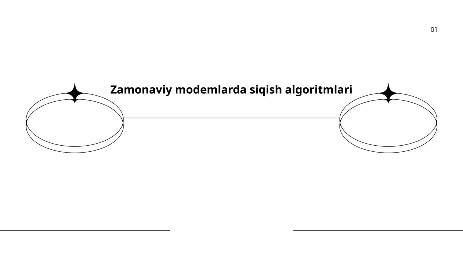 Zamonaviy modemlarda siqish algoritmlari 1
