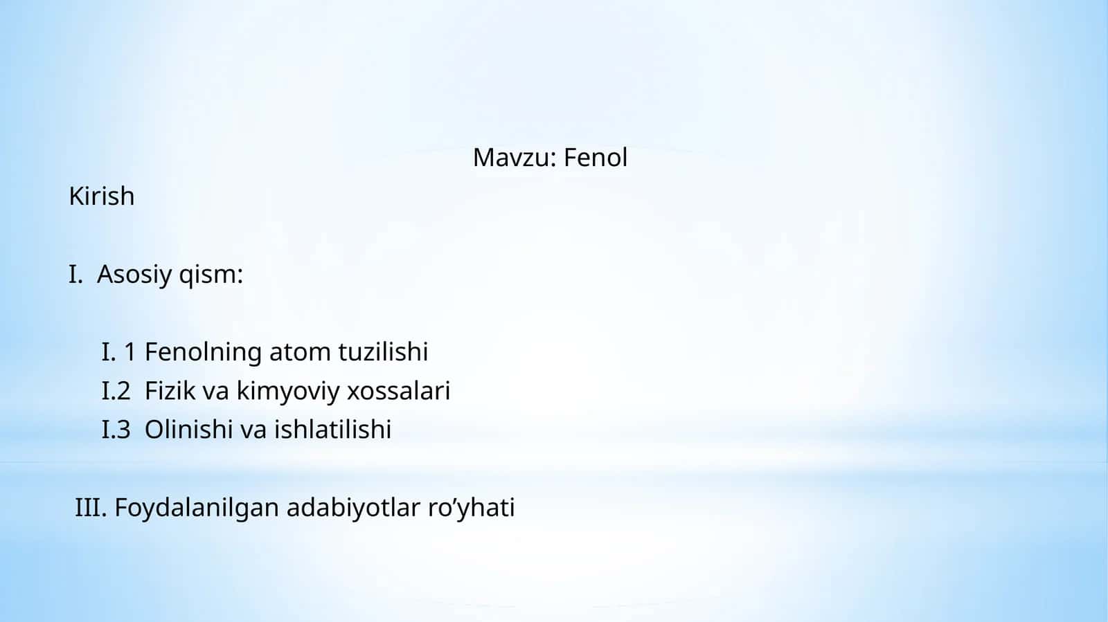 Fenol 1