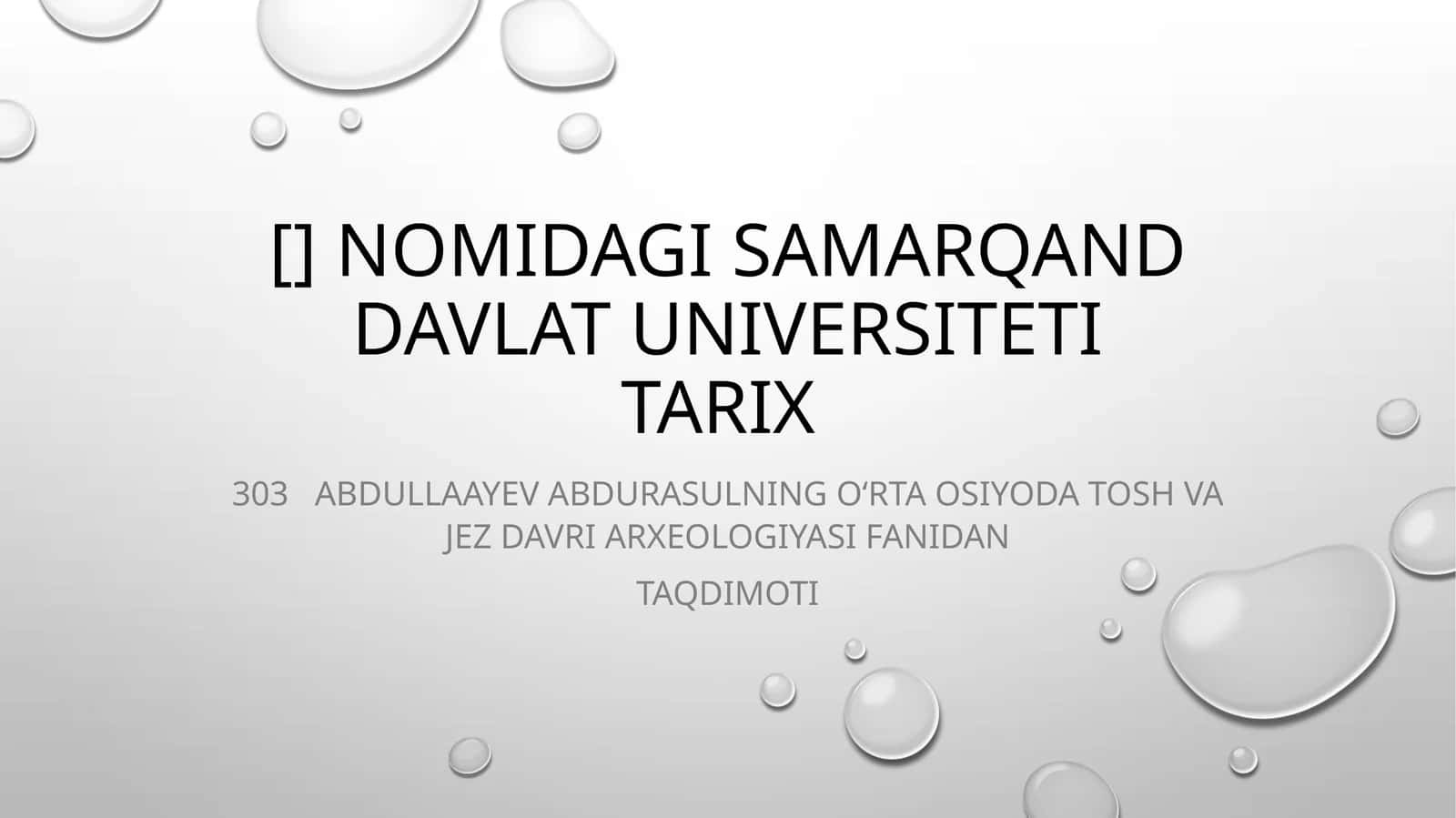 oʻrta Osiyoda ilk paleolit davri madaniyat xususiyatlari 1