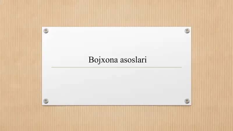 Bojxona asoslari 1