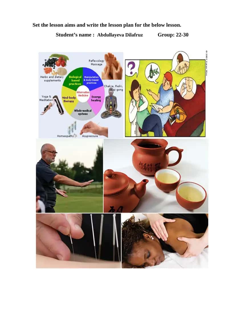 Discussing Alternative Treatments 1
