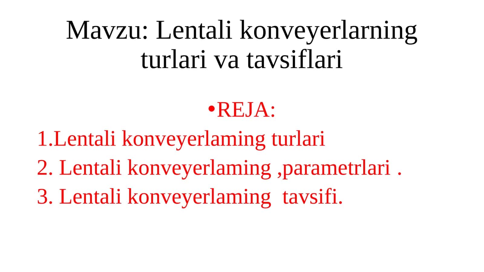 Shaxta lentalar konveyeri 1