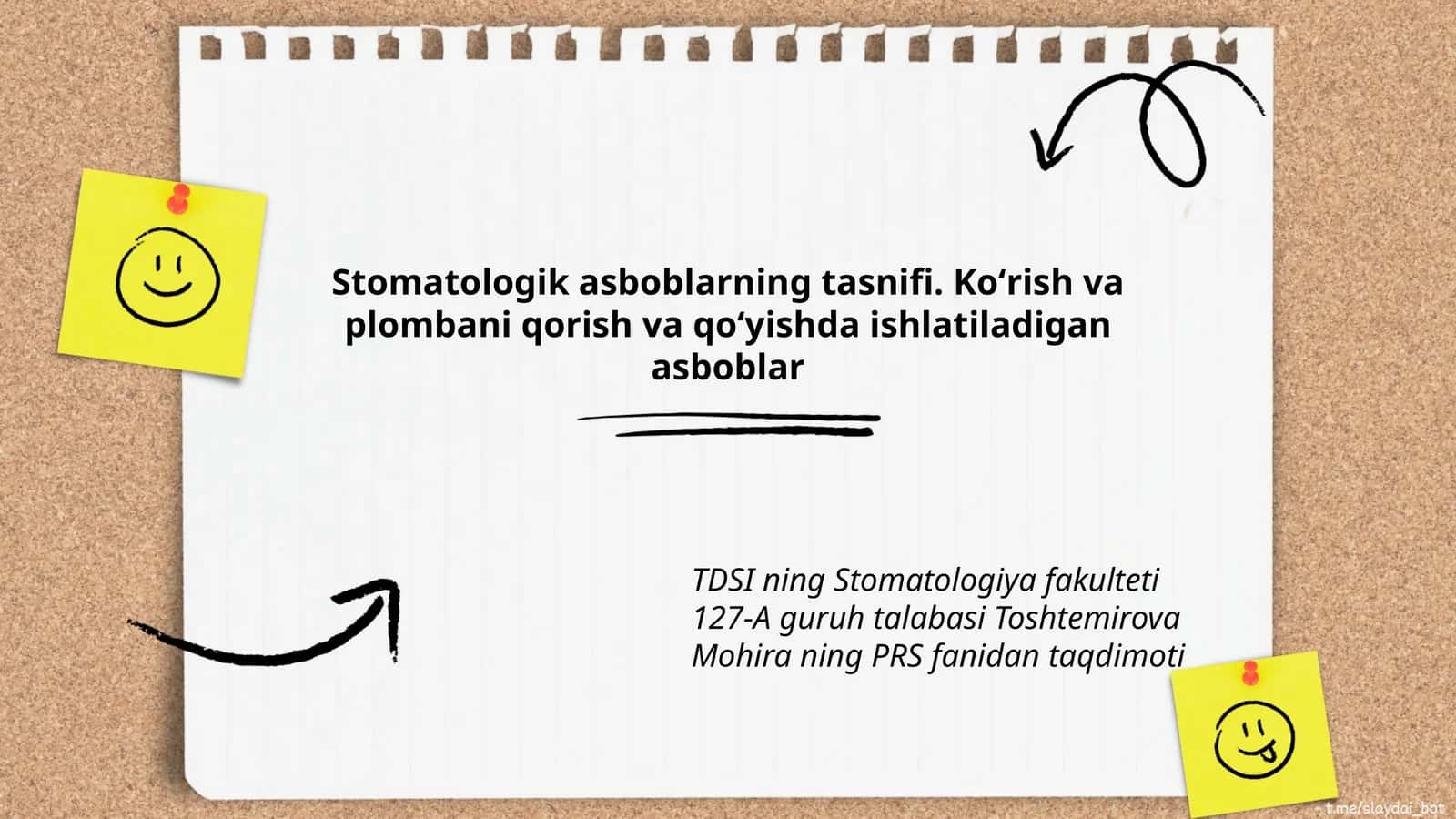 Stomatologik asboblar 1