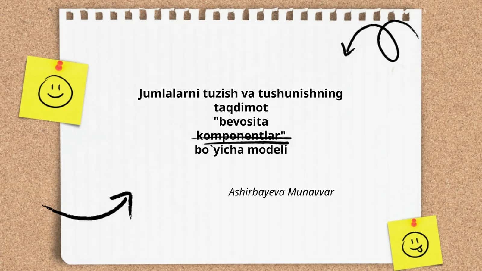 Bevosita komponentlar modeli 1