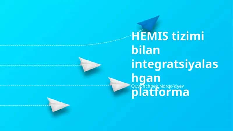 Hemis tizimi bilan integratsiyalashgan platforma 1