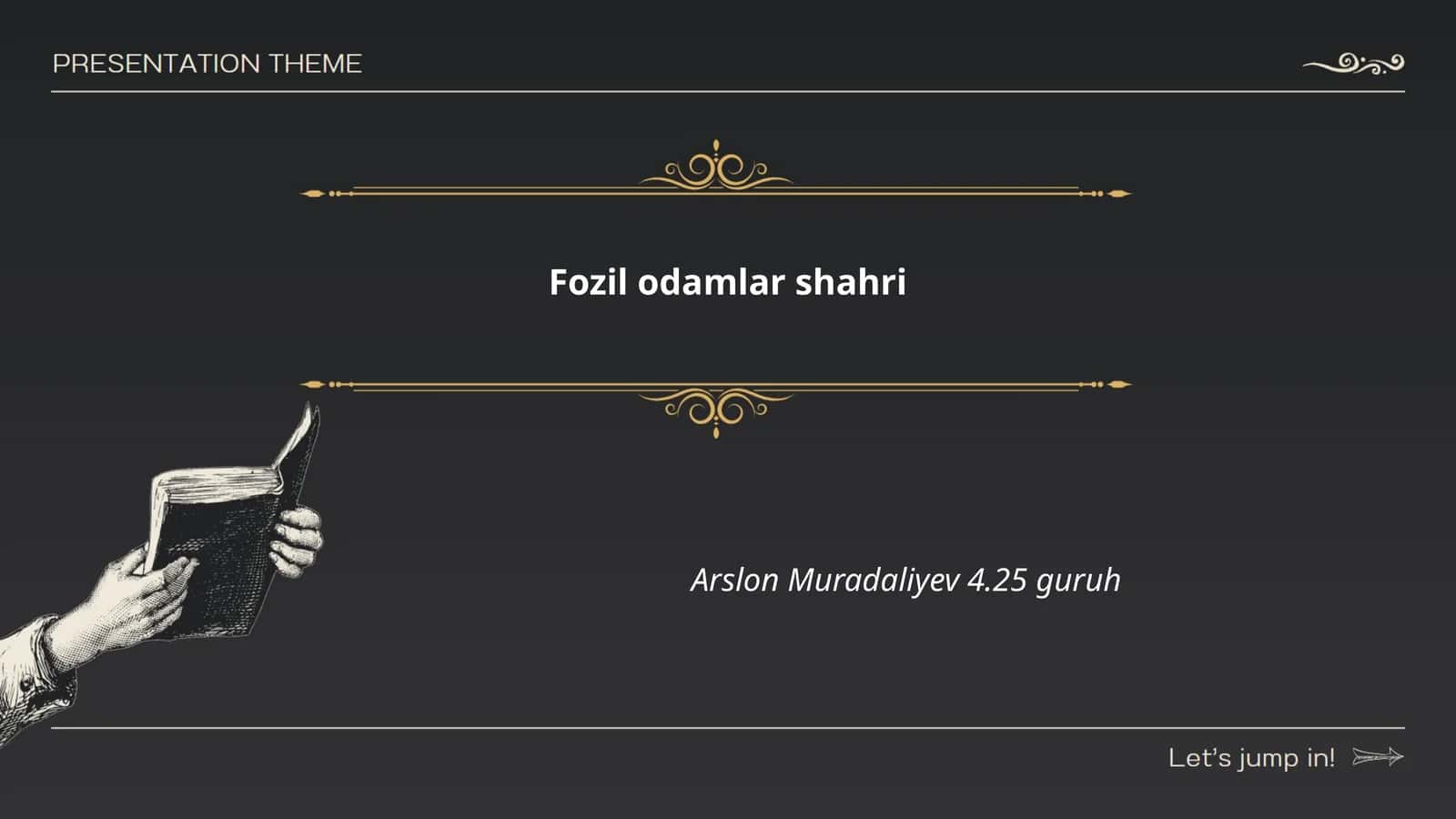 Fozil odamlar shahri 1