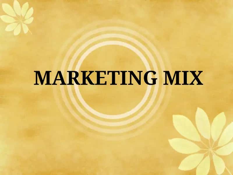 Marketing Mix 1