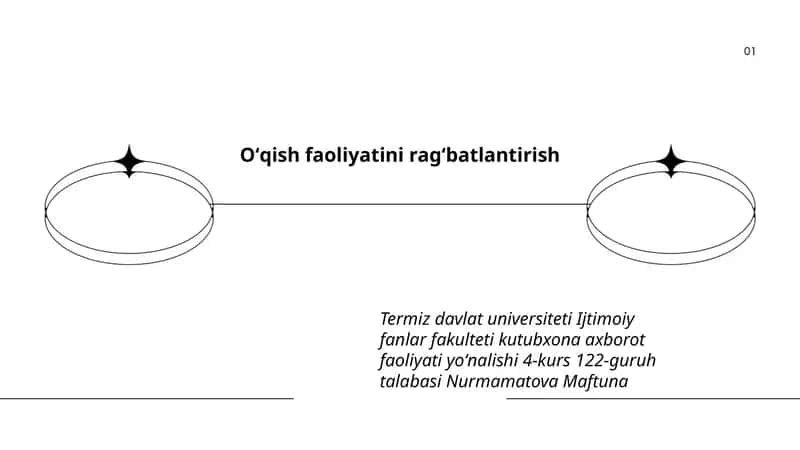 Oʻqish faoliyatini ragʻbatlantirish 1