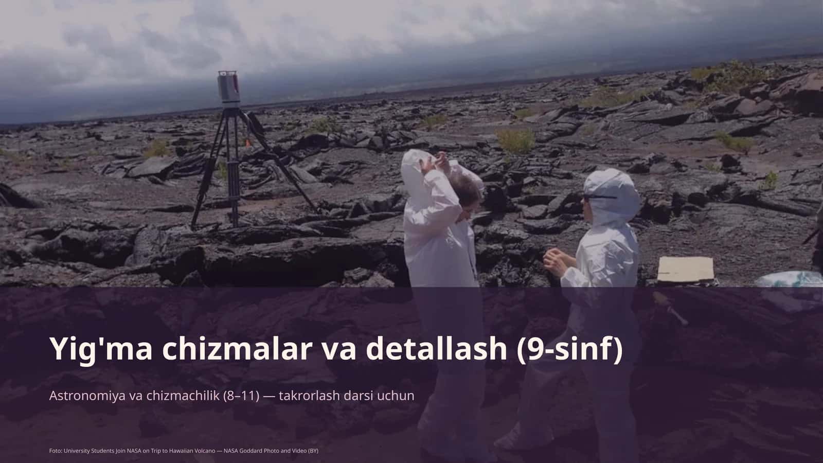 Yig'ma chizmalar va detallash (9-sinf) 1