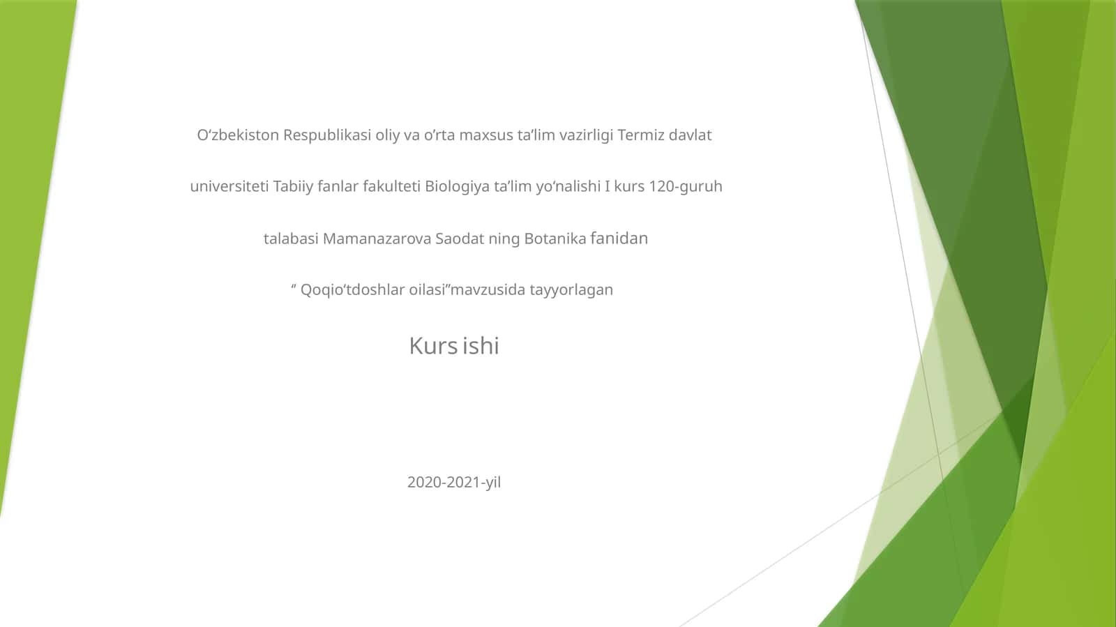 Qoqio‘tdoshlar oilasi 1