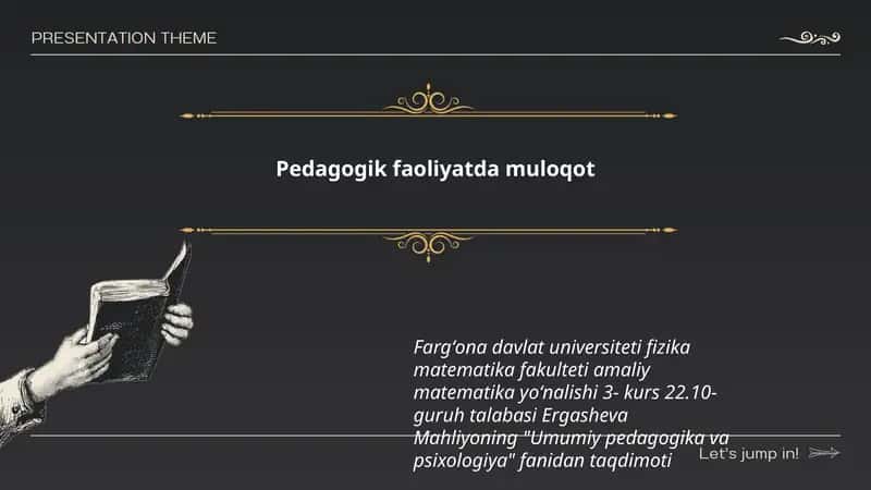 Umumiy pedagogika va psixologiya 1
