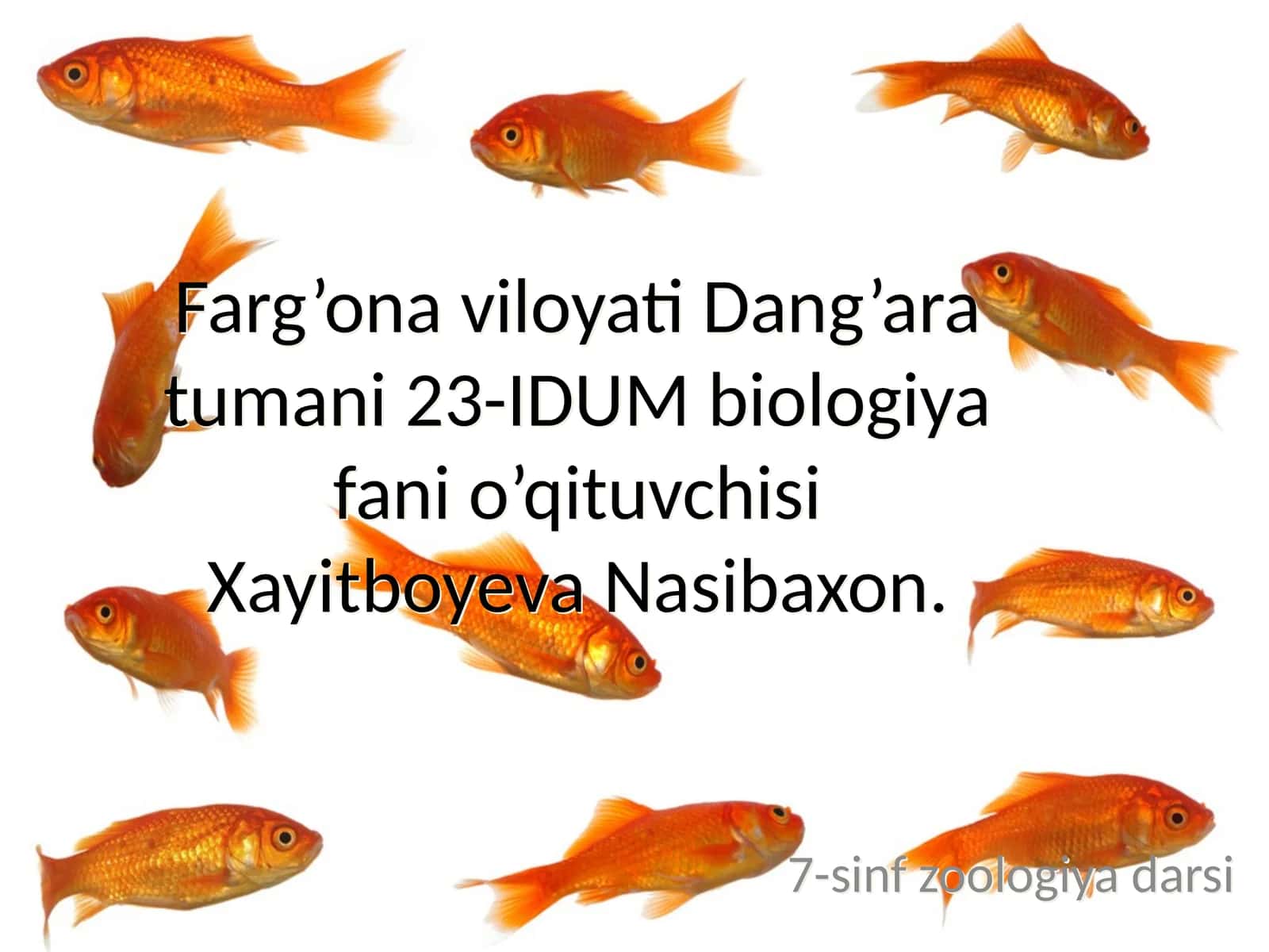 7-sinf zoologiya darsi 1