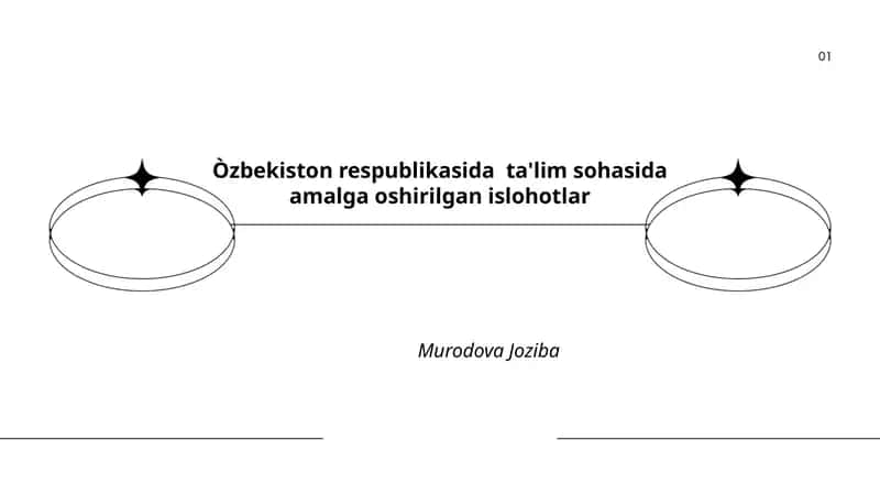 Ta'lim tizimini modernizatsiyalash va ta'lim dasturlarini yangilash 1