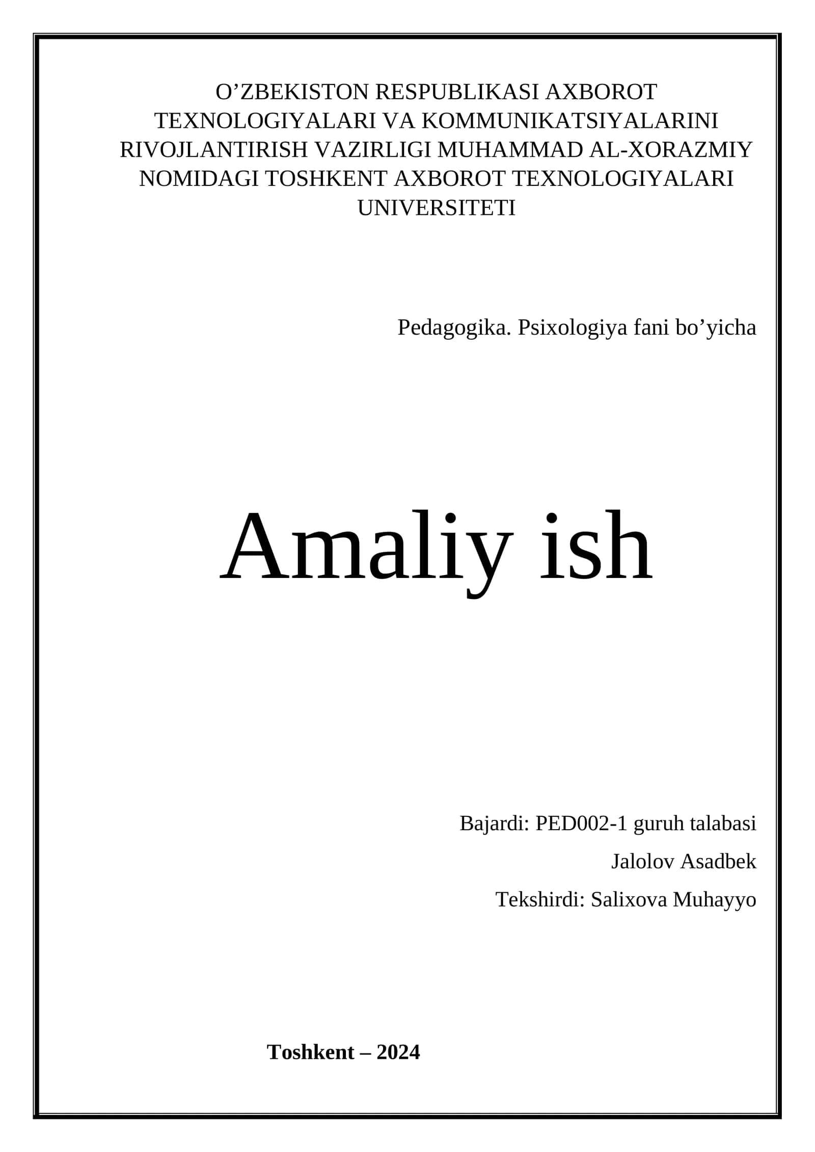 PEDAGOGIKA FANI BO'YICHA JAMIYAT TARAKKIYOTI 1