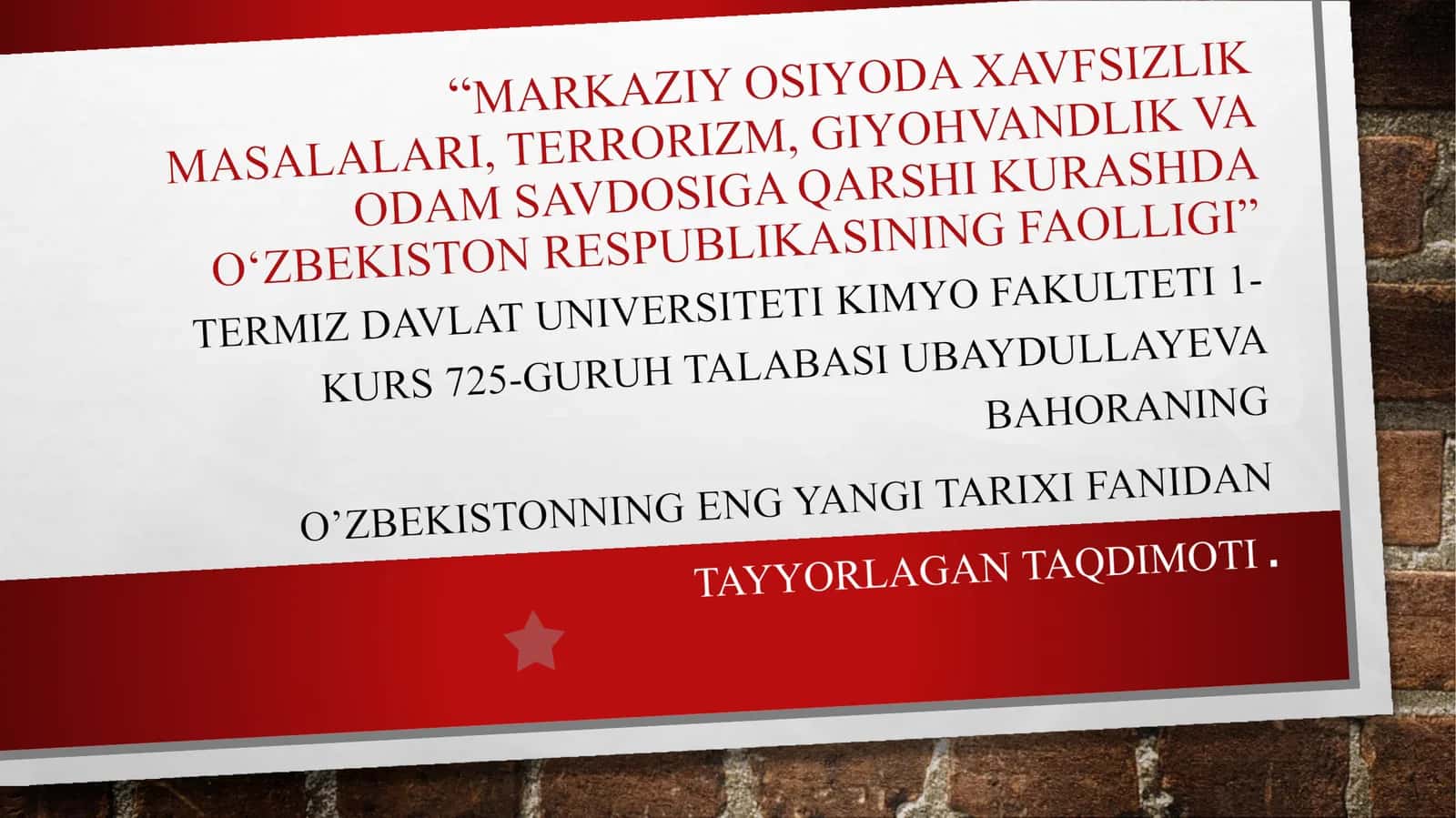 XAVFSIZLIKSIYOSATI 1