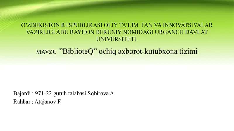 BiblioteQ 1