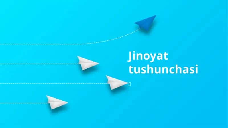 Jinoyat tushunchasi 1