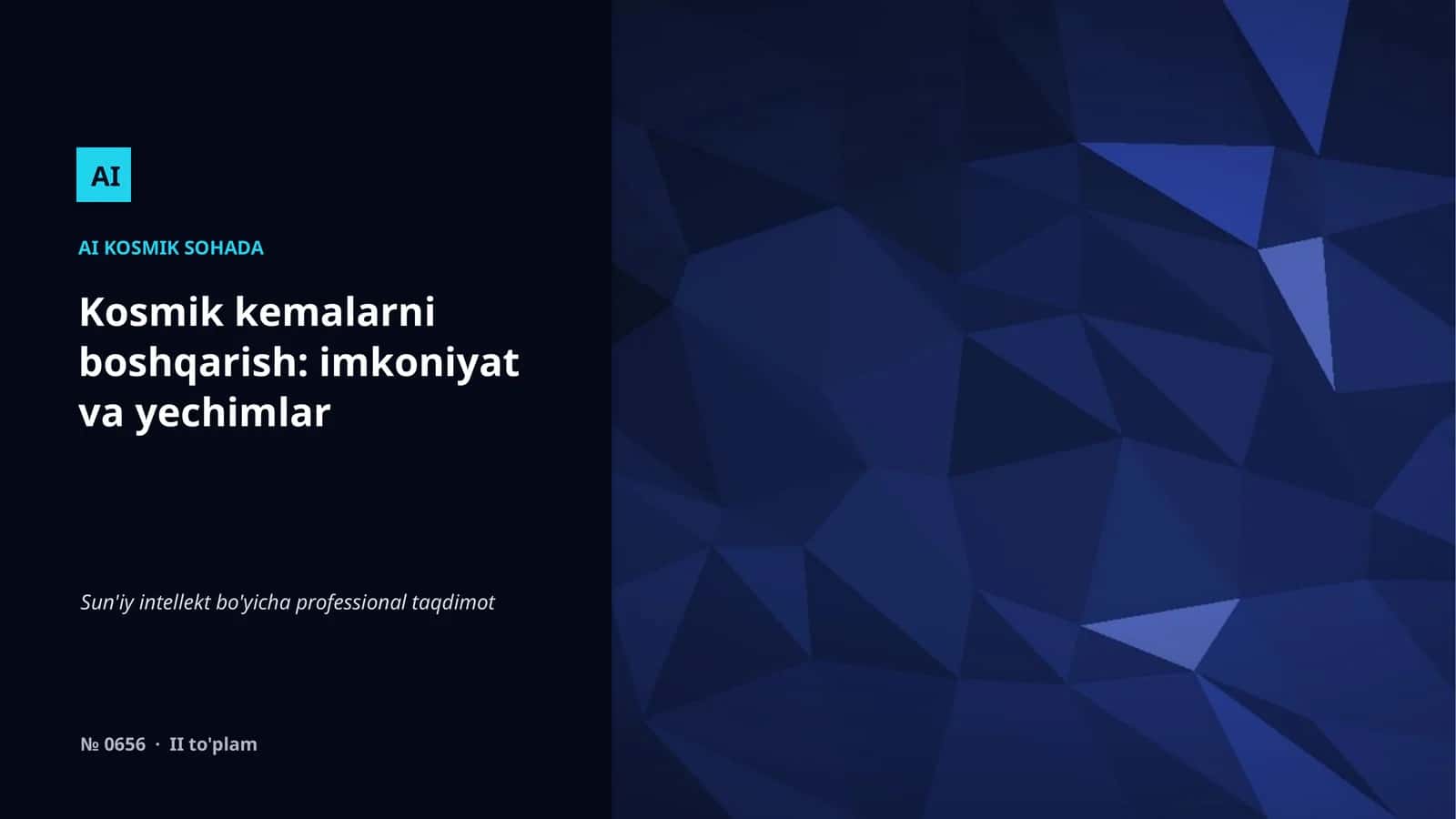 AI KOSMIK SOHADA 1